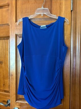 Calvin Klein Cobalt Blue Sleeveless Top